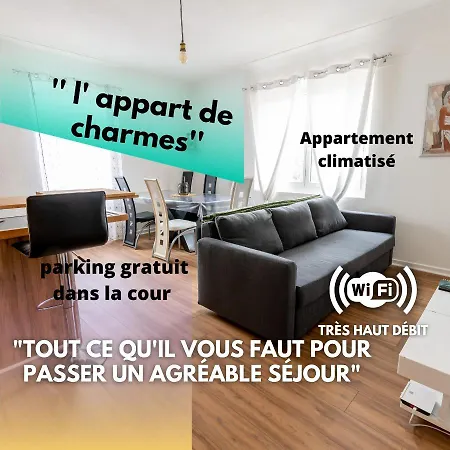 De Charme A 2 Pas Du Centre De Apartament Montbrison